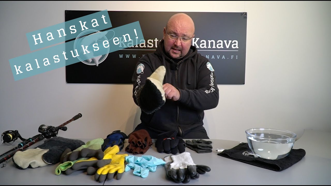 Hanskat kalastukseen