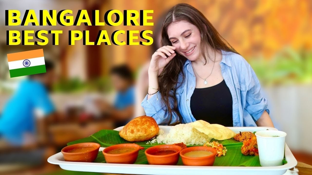 7 Best Places in Bangalore for South Indian Food | Foreigner Reaction | TRAVEL VLOG IV