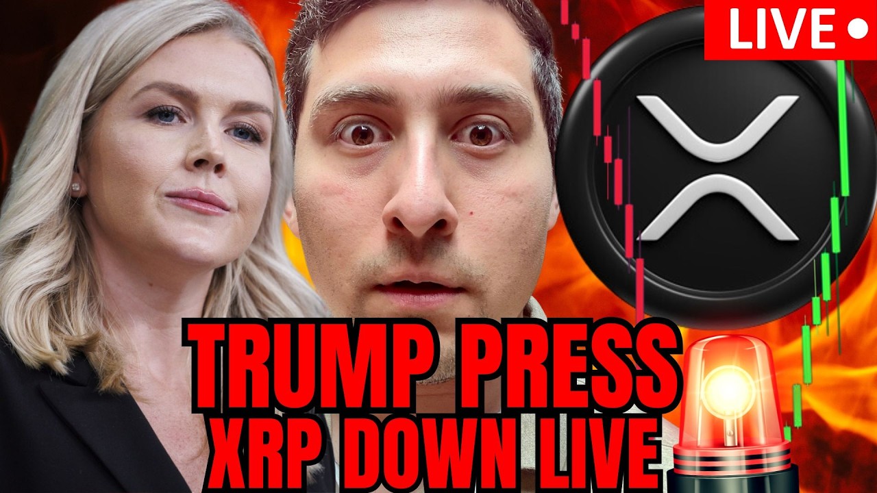 XRP WATCH! TRUMP PRESS SEC LIVE NOW