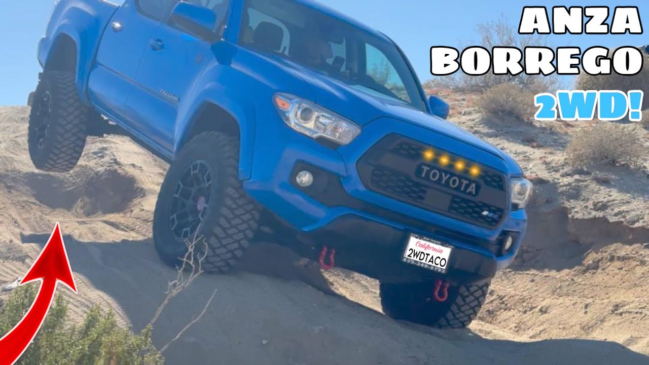 Offroading a 2WD in ANZA BORREGO!