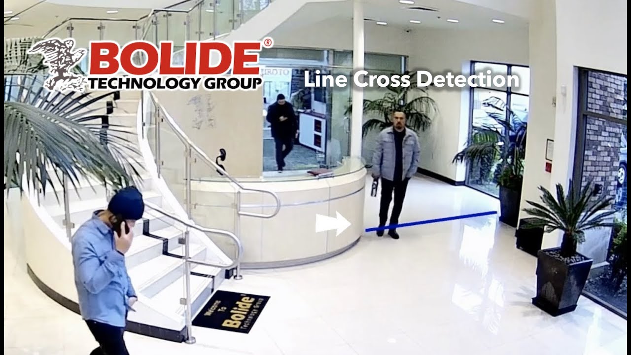 Bolide iPac AI Line Cross Detection Video Analytics
