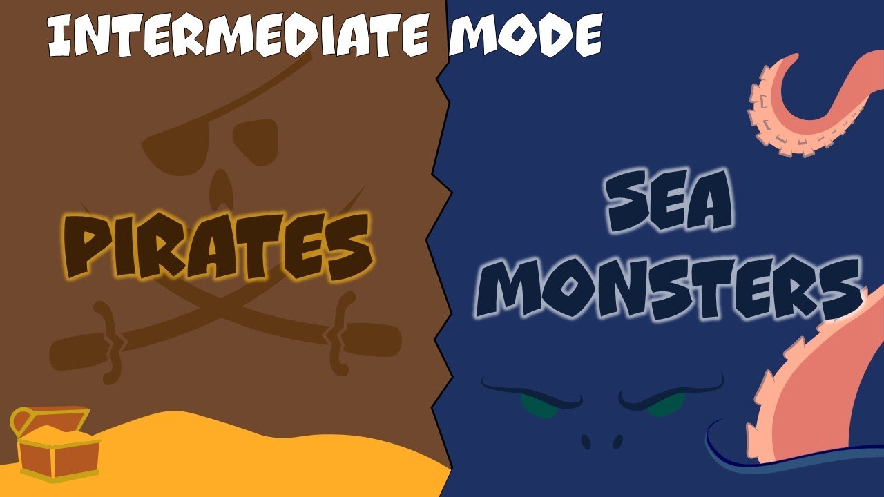 Pirates Vs Sea Monsters [Intermediate Mode] - Duet Rhythm Play Along
