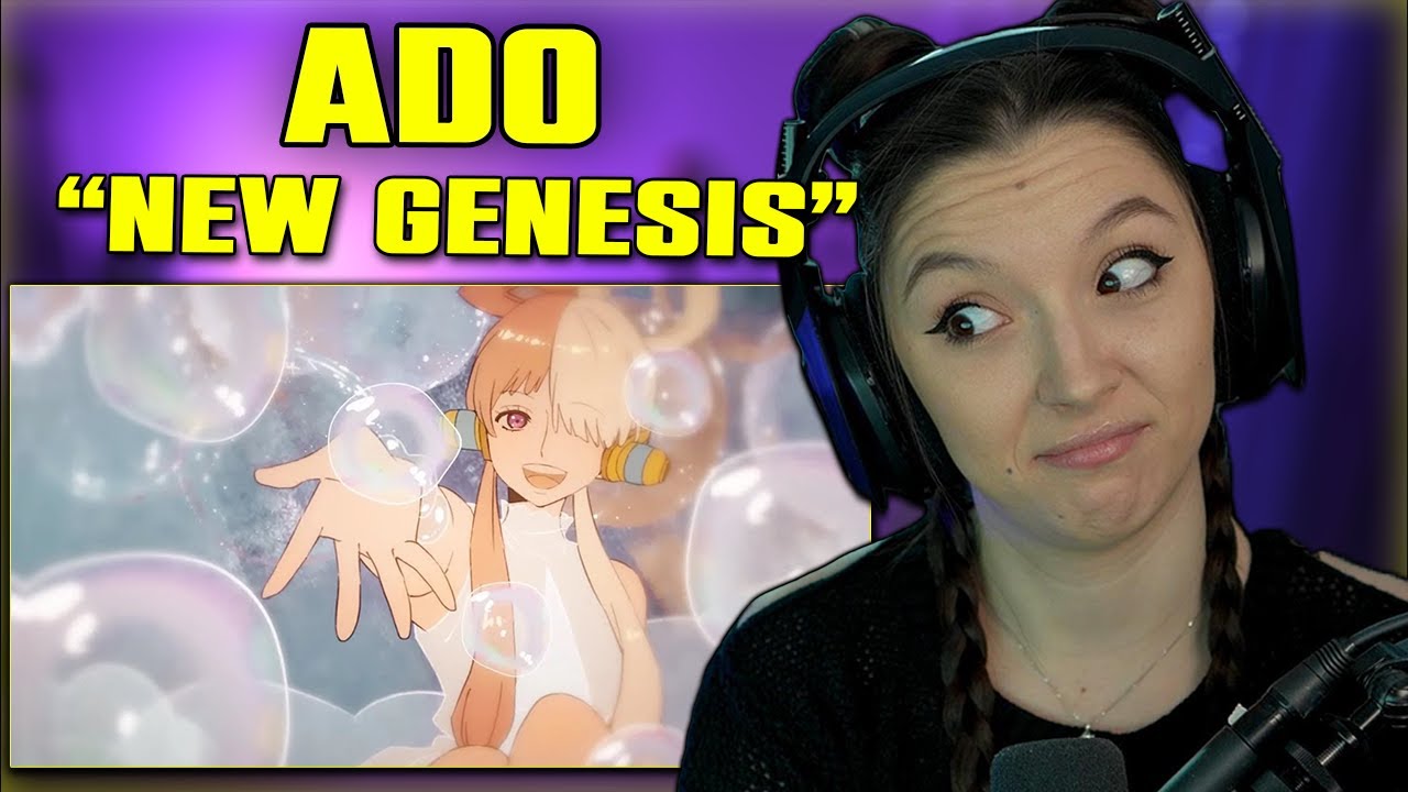 【Ado】New Genesis / 新時代 | FIRST TIME REACTION | (UTA from ONE PIECE FILM RED)
