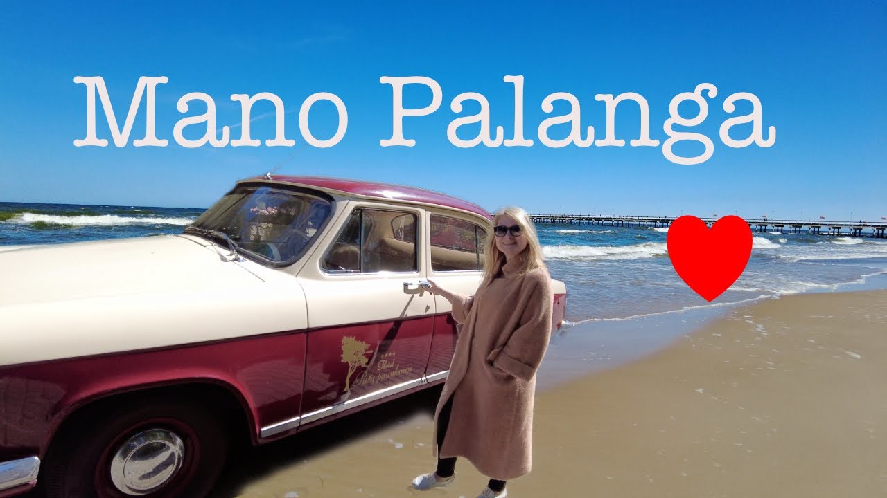 Lithuania Palanga. Walk Video. New season. Baltic Sea Amber 2021