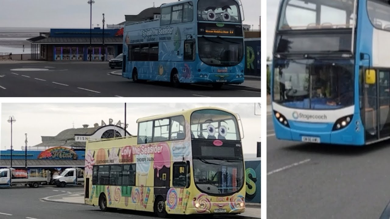 Cleethorpes buses 20th September 2025; farewell Volvo B7TL's 😢 #bus #cleethorpes #grimsby #volvo 