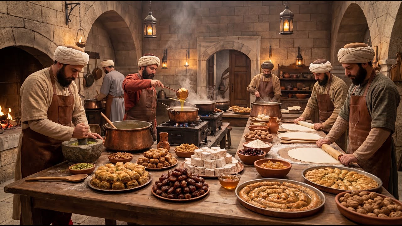 Ottoman Desserts EXPOSED 500 Years Ago