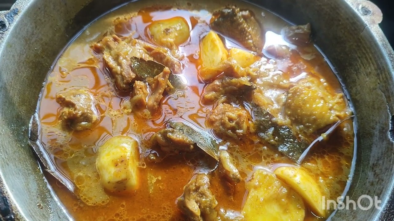চিনা হাঁসের মাংস রান্না রেসিপি🦆গ্যাসের চুলাই ১০মিনিটে রান্না করুন করুন! Duck curry Easy recipe