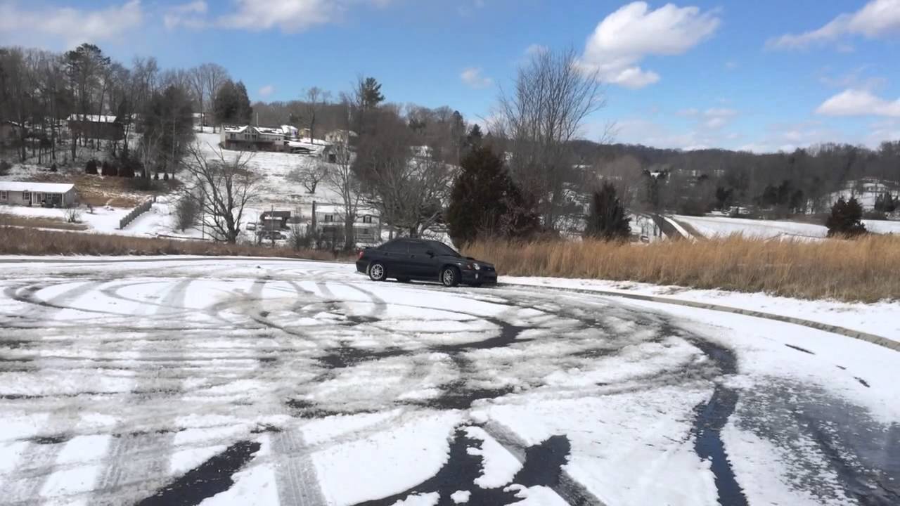 2002 WRX snow