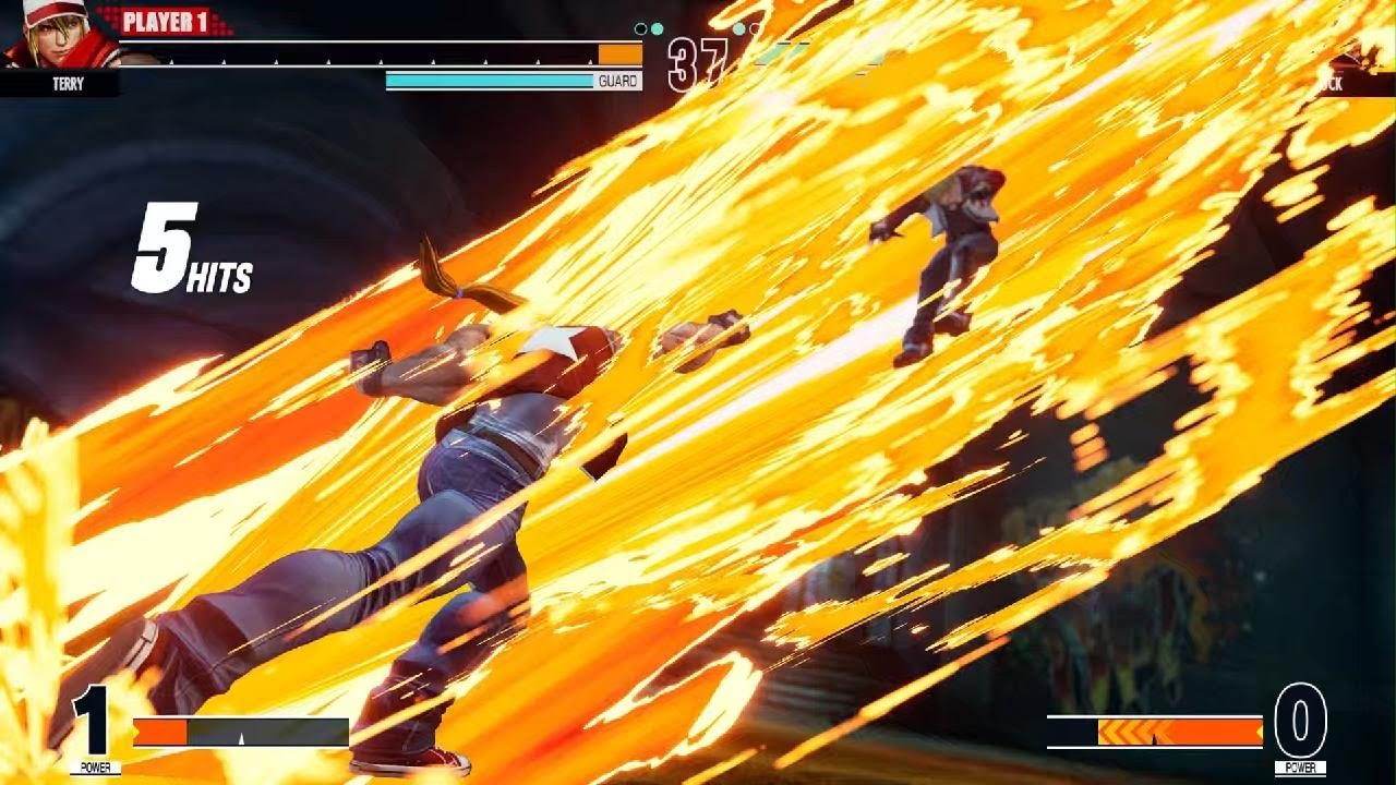THE KING OF FIGHTERS XV Terry vs Rock lvl4