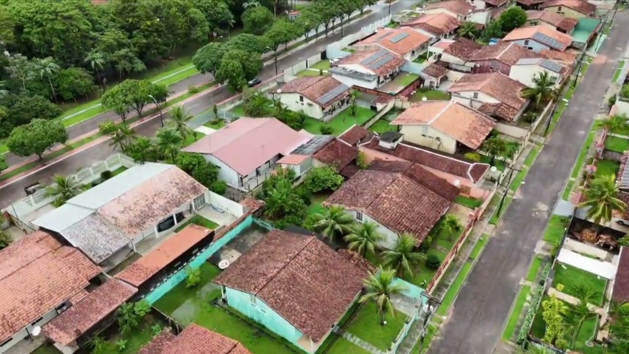 SOBREVOANDO NA VILA DOS CABANOS APOS CHUVA