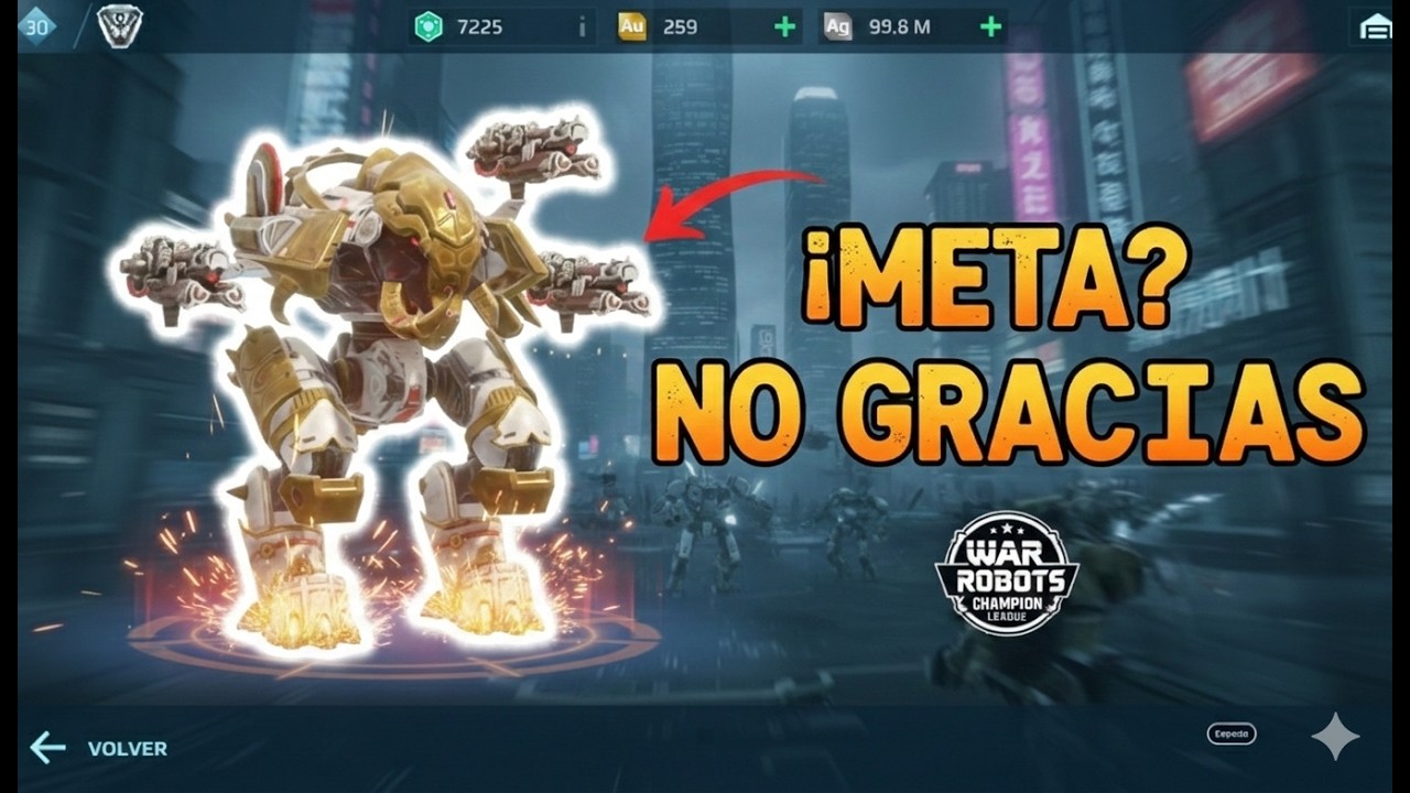 🔴Ranked en Campeón SIN robots rotos | WAR ROBOTS en vivo