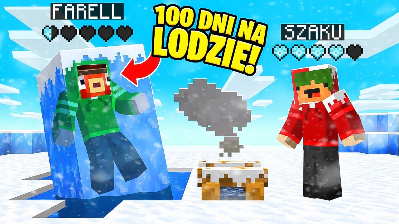 TRY TO ESCAPE ANTARCTICA BEFORE YOU FREEZE! 🥶 Minecraft