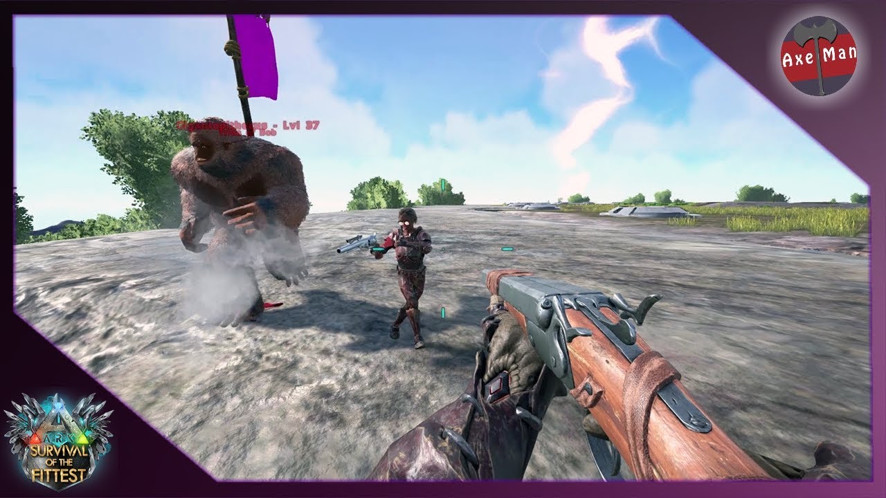 SHOTGUNS VS GORILLAS | ARK SURVIVAL OF THE FITTEST W/SYNTAC (SOTF GAMEPLAY)