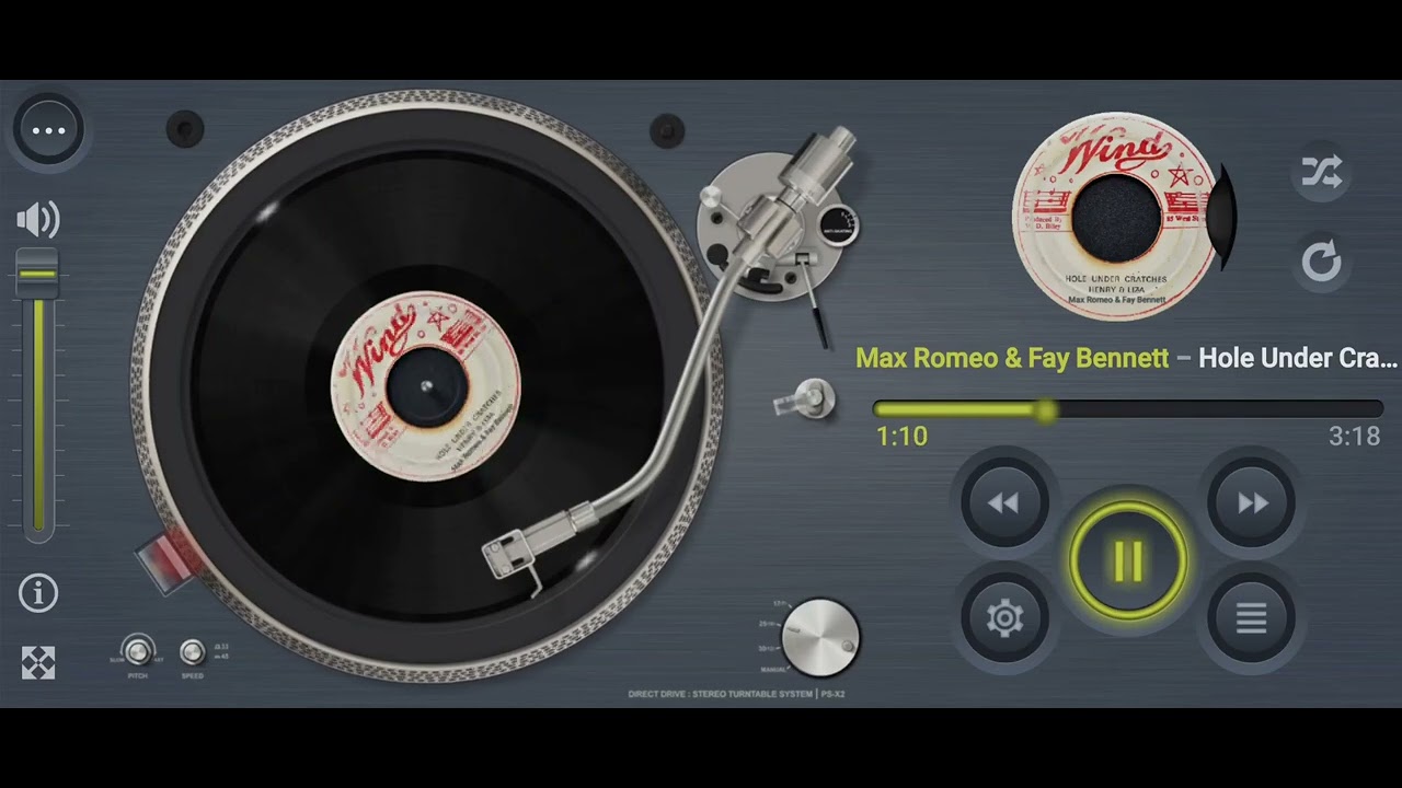 Max Romeo & Fay Bennett-Hole under cratches