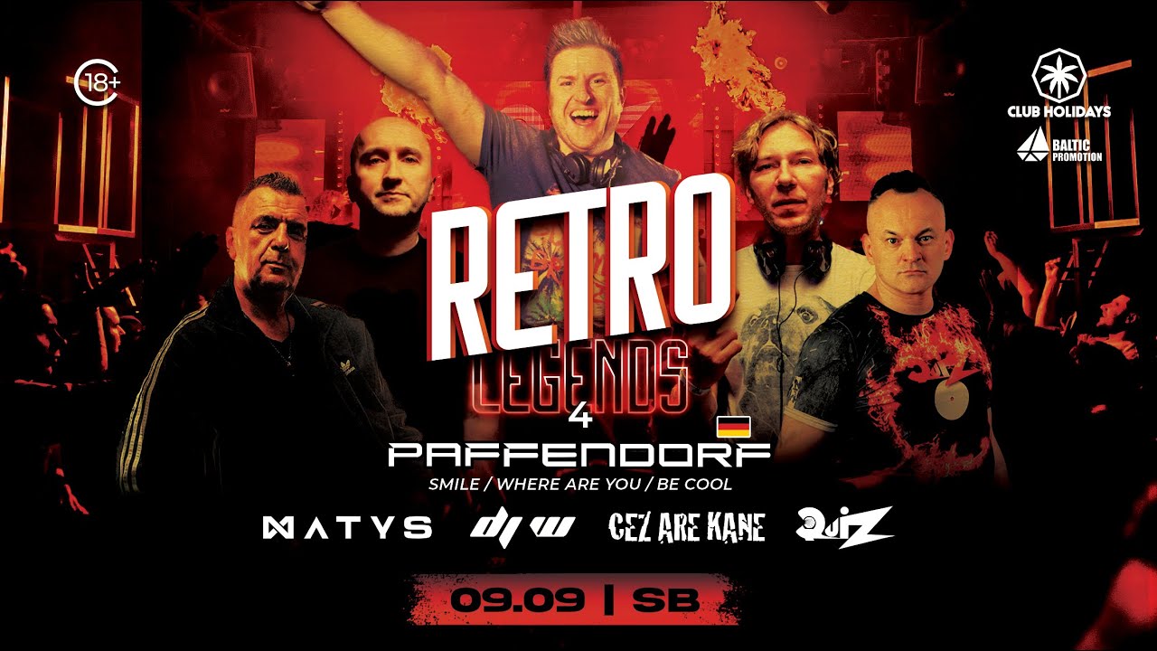 DJ Matys - Retro Legends 4 - Club Holidays Orchowo [09.09.2023] + Technobus