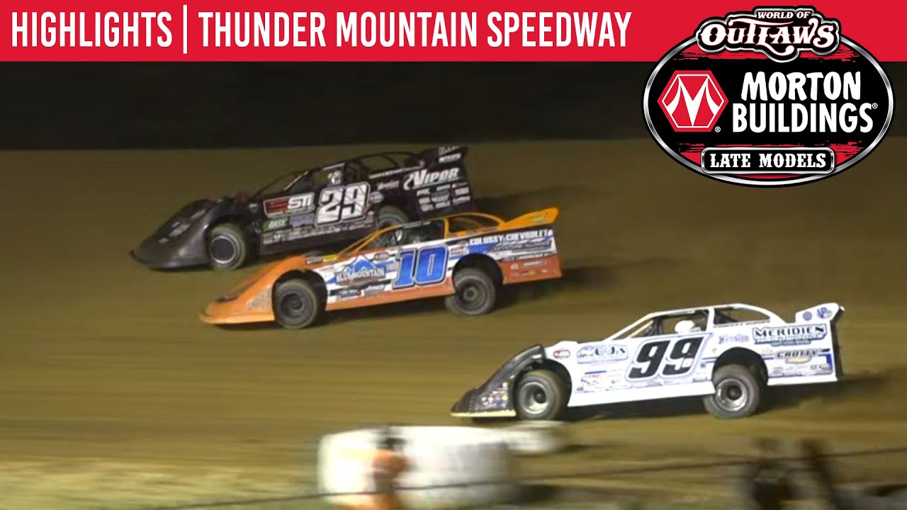 World of Outlaws Morton Buildings Late Models Thunder Mtn. Speedway September 26, 2020 | HIGHLIGHTS