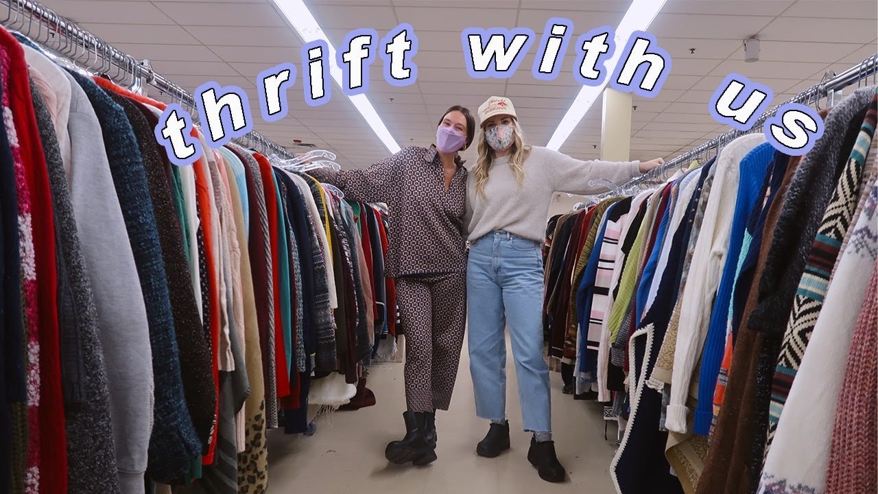 Come thrift with me in CHICAGO ft. @ableshoppe || Chicago vlog