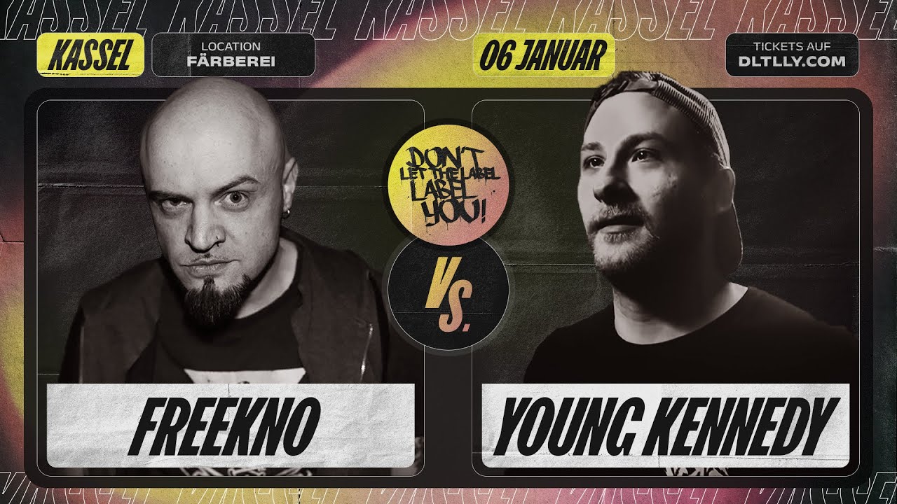 FreeKno vs Young Kennedy ⎪ Rap Battle @ Kassel ⎪ DLTLLY
