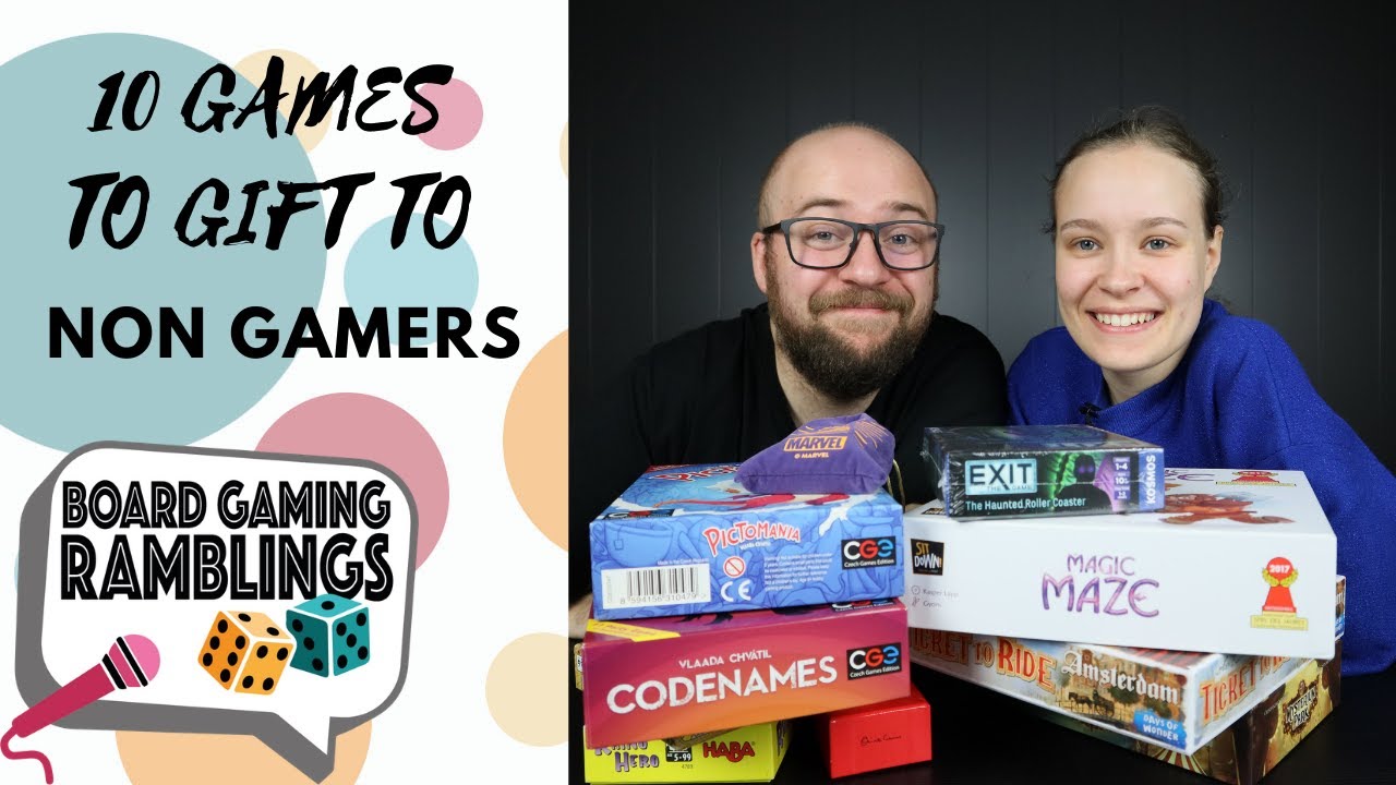 10 games to gift to non gamers