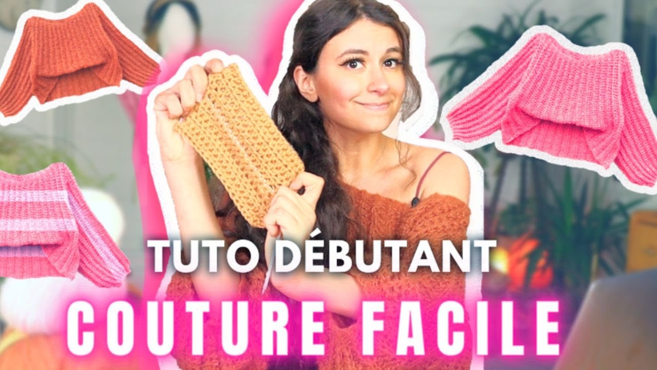 Crochet & Couture : Comment coudre 2 morceaux ensembles 🧶 Tuto facile d&eacute;butant ✅
