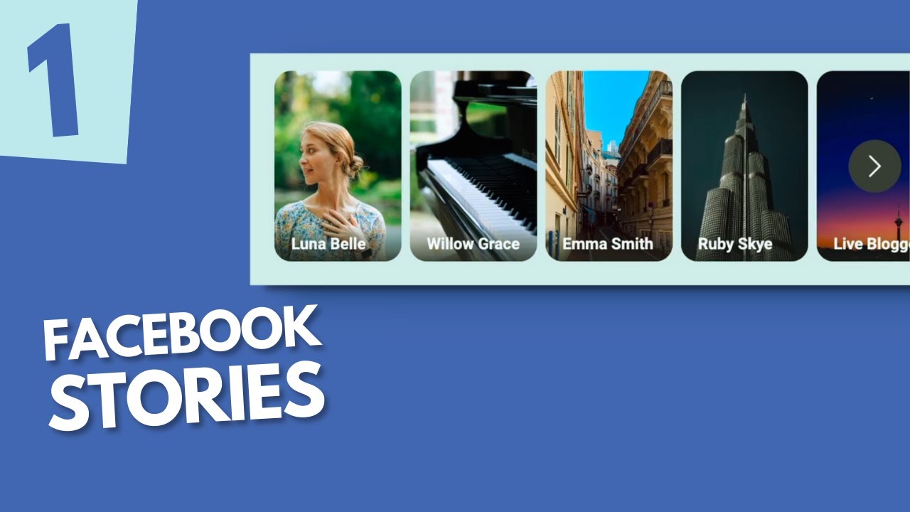 How To Design Facebook-like Stories Using HTML, CSS & JavaScript (Part 1)