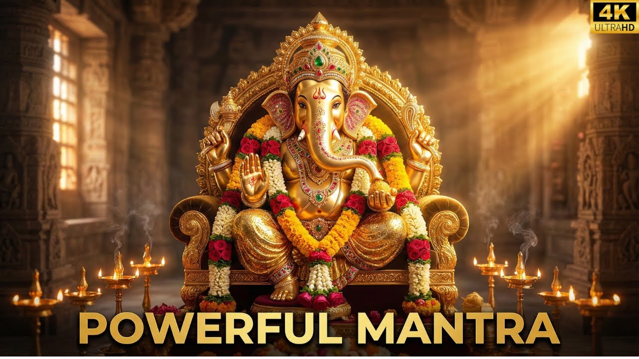 Powerful Ganesha Mantra to Remove Obstacles | Success & Peace