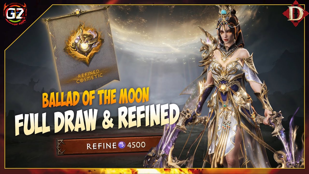 Ballad of the Moon - Phantom Cosmetic | Full Draw & Refined - DH | Diablo Immortal