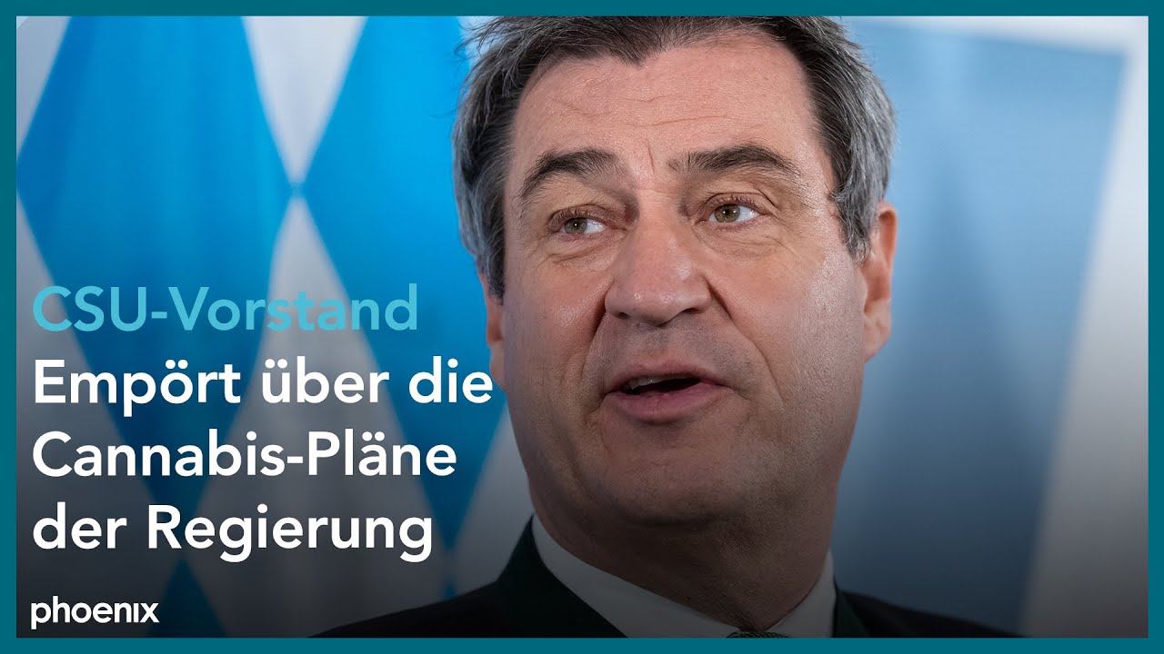 CSU: Markus Söder und Joachim Hermann zum Grundsatzprogramm der CSU