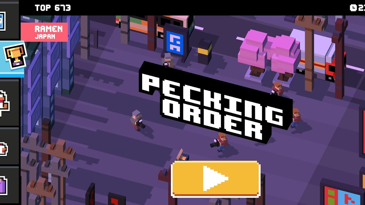 Crossy Road - Daily Level - Ramen 🍜 