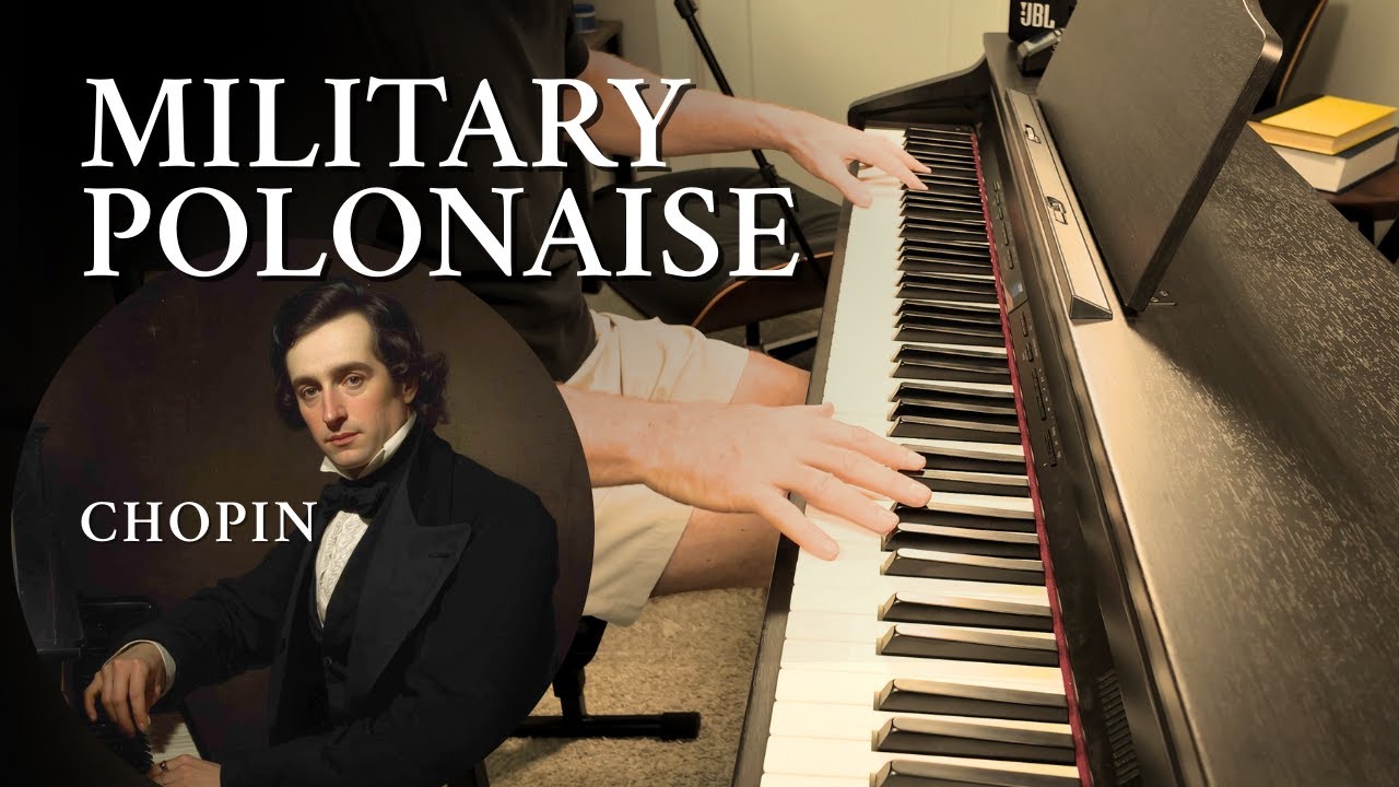 Chopin Military Polonaise Op 40 No 1 | Classical Piano Live Performance by M.R. Lane | Polish Anthem