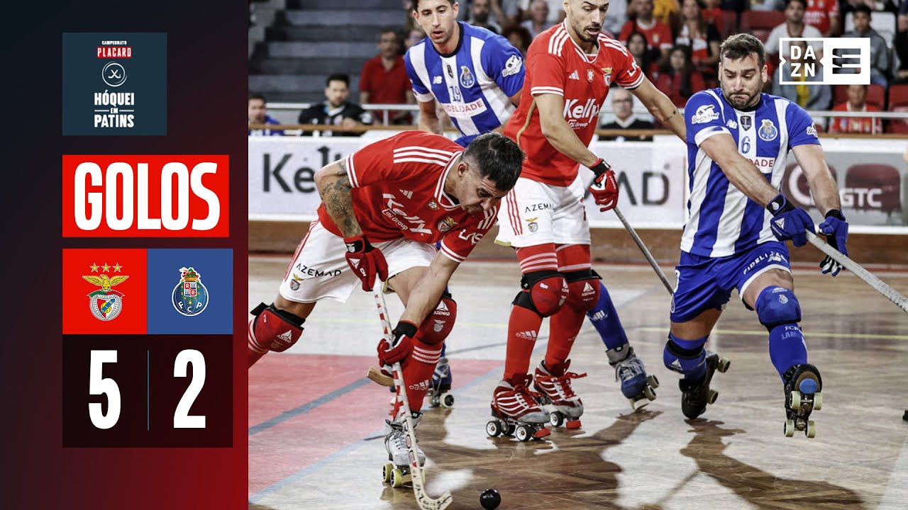 Golos | SL Benfica 5-2 FC Porto | Jogo 2 Final | Hóquei em Patins