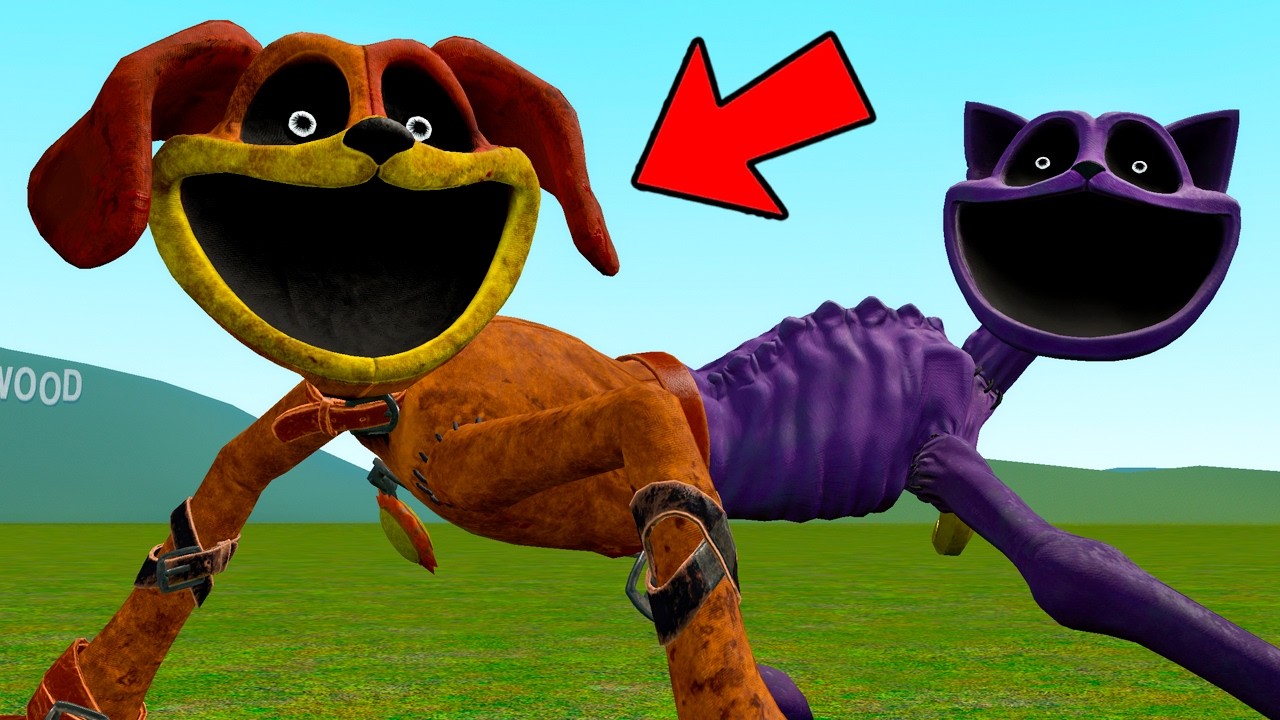 WHAT IF CATNAP x DOGDAY COMBINE TOGETHER POPPY PLAYTIME In Garry's Mod!