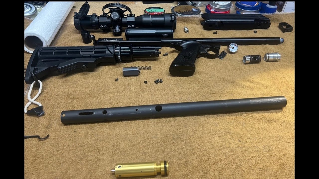 Benjamin Marauder pistol (P-Rod) o-ring rebuild.