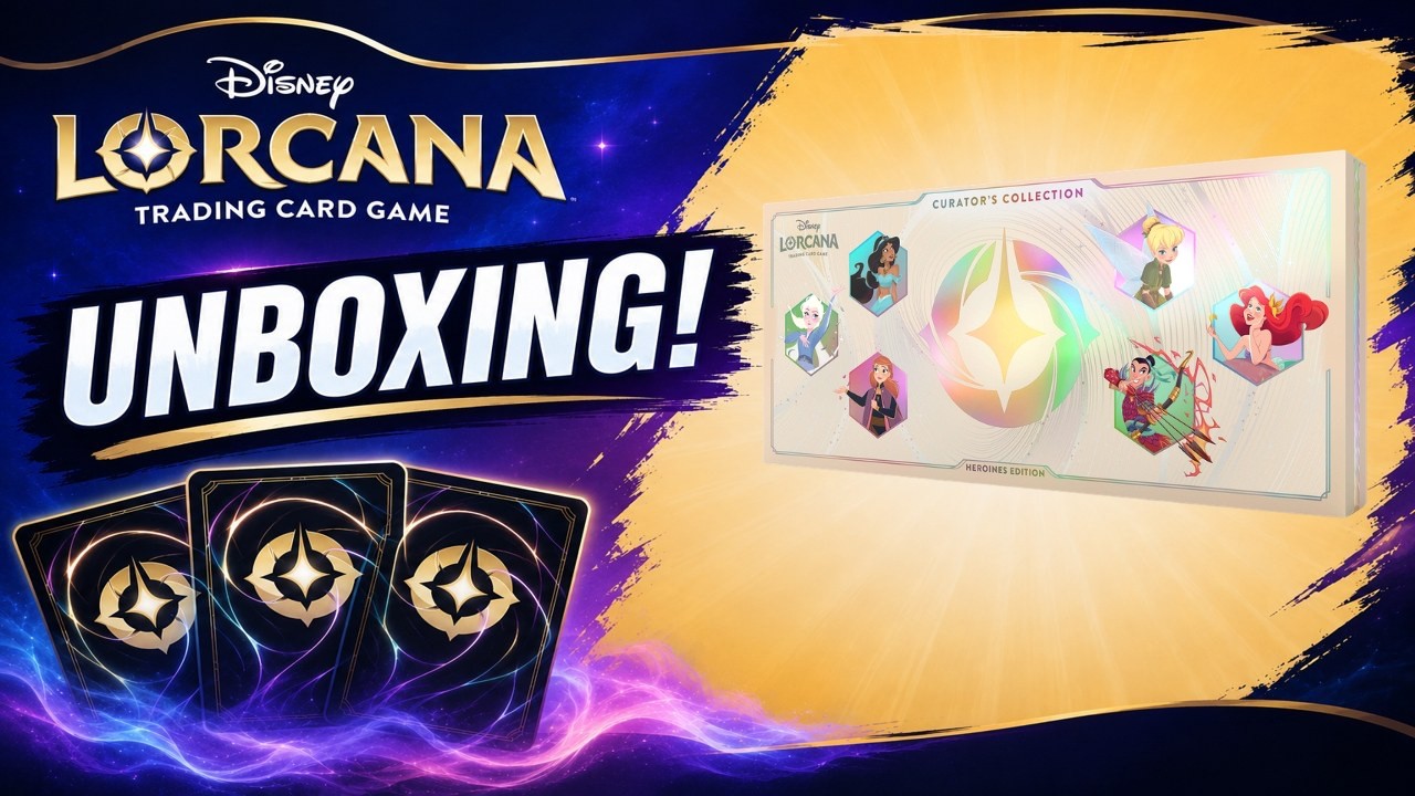 Opening the NEW Lorcana Curator's Collection!
