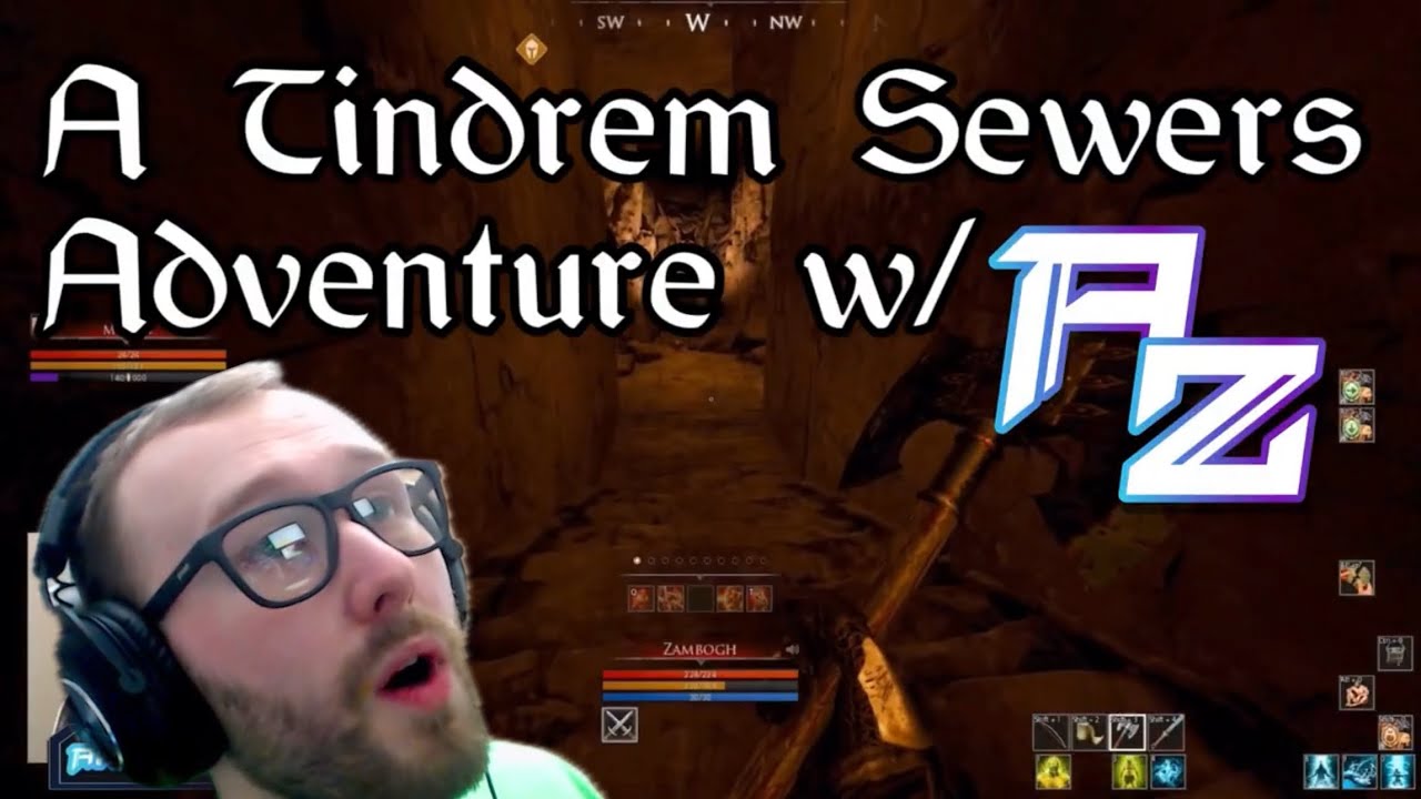 A Tindrem Sewers Adventure w/Andrew Zamboni (Mortal Online 2 Gameplay 2026)
