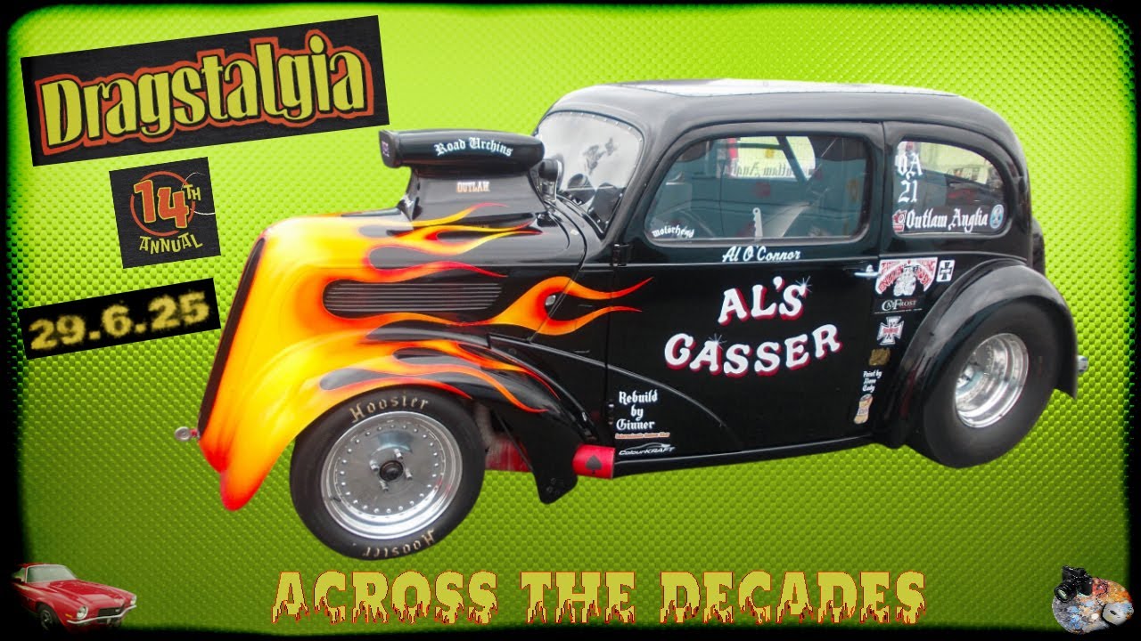 Nostalgic Photos of Dragstalgia 2025 | Dragracing Cars from the era