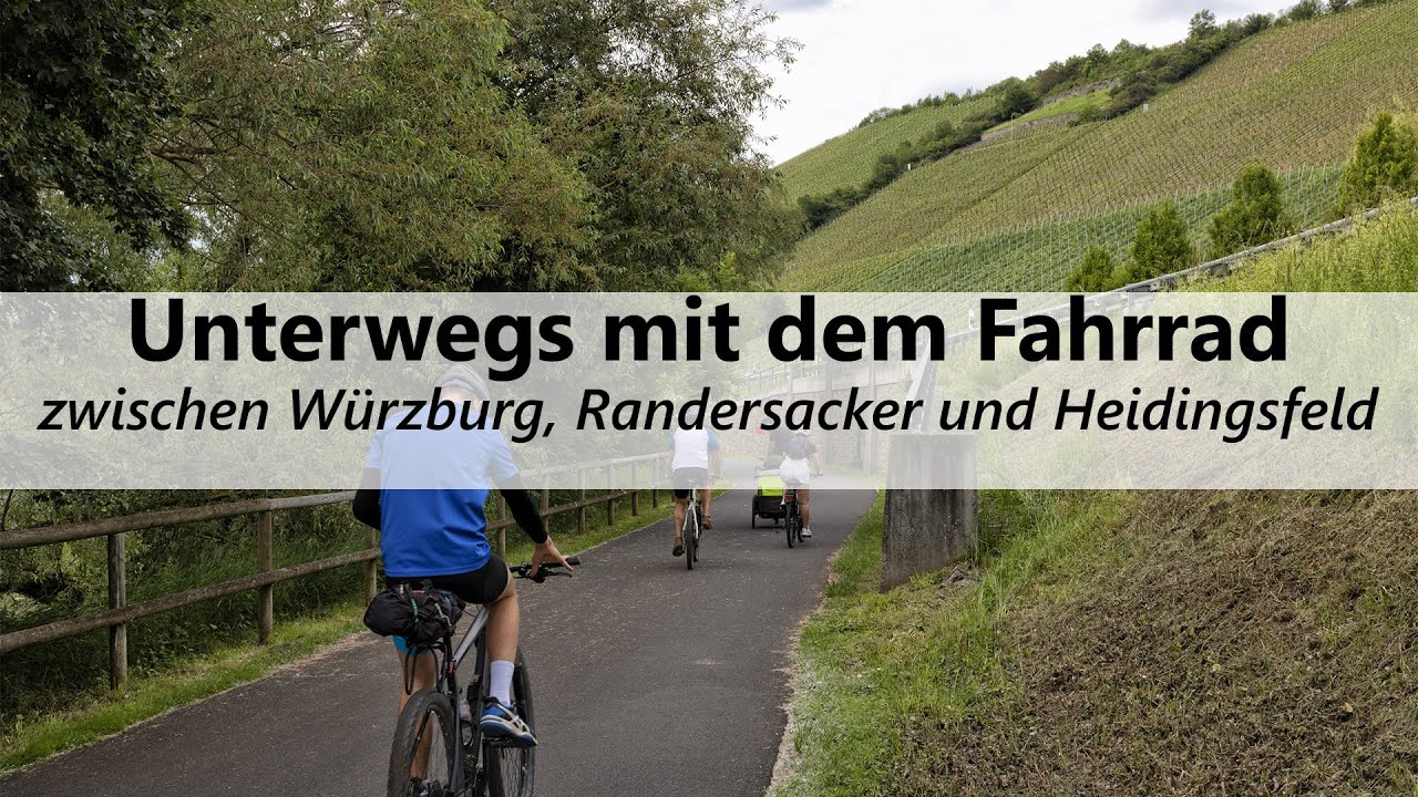 Mit dem Fahrrad zwischen Würzburg und Randersacker | Unterwegs in Würzburg
