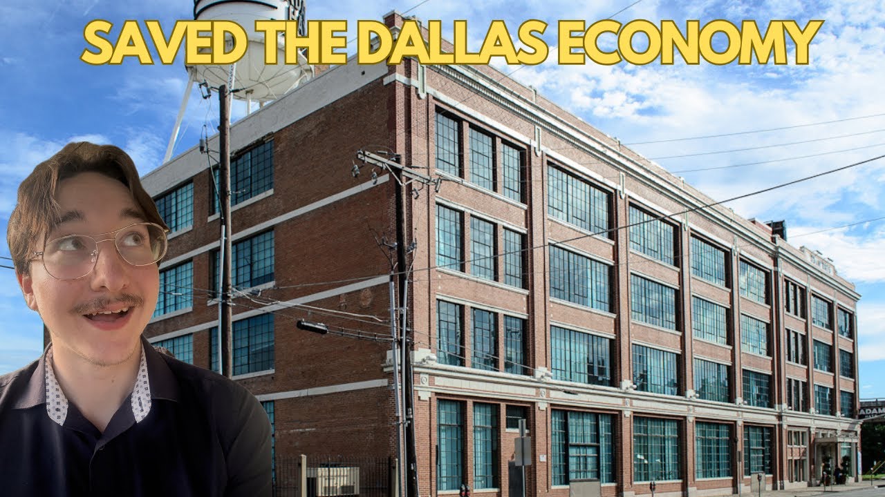 Adam Hats Loft • Dallas Apartment Tour • Entire Building Floor plans & History