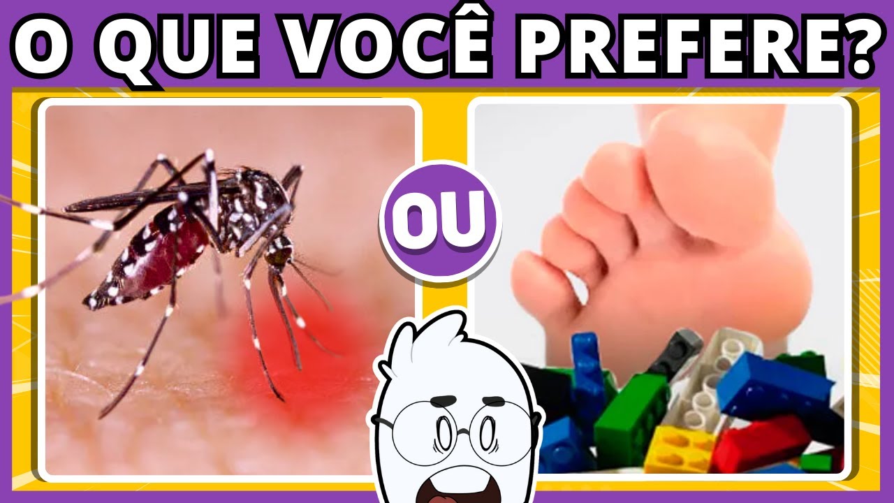 🔁 O QUE VOCÊ PREFERE? 😱 As escolhas mais IMPOSSÍVEIS da sua VIDA ⚠️ | #quiz #buuquiz