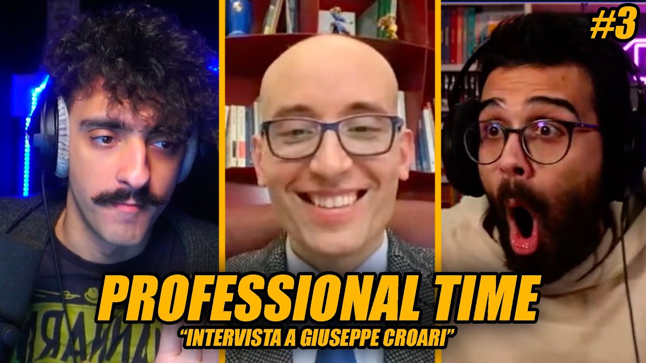Mario Sturniolo e Dario Moccia intervistano l'avvocato Giuseppe Croari! | Professional Time #3