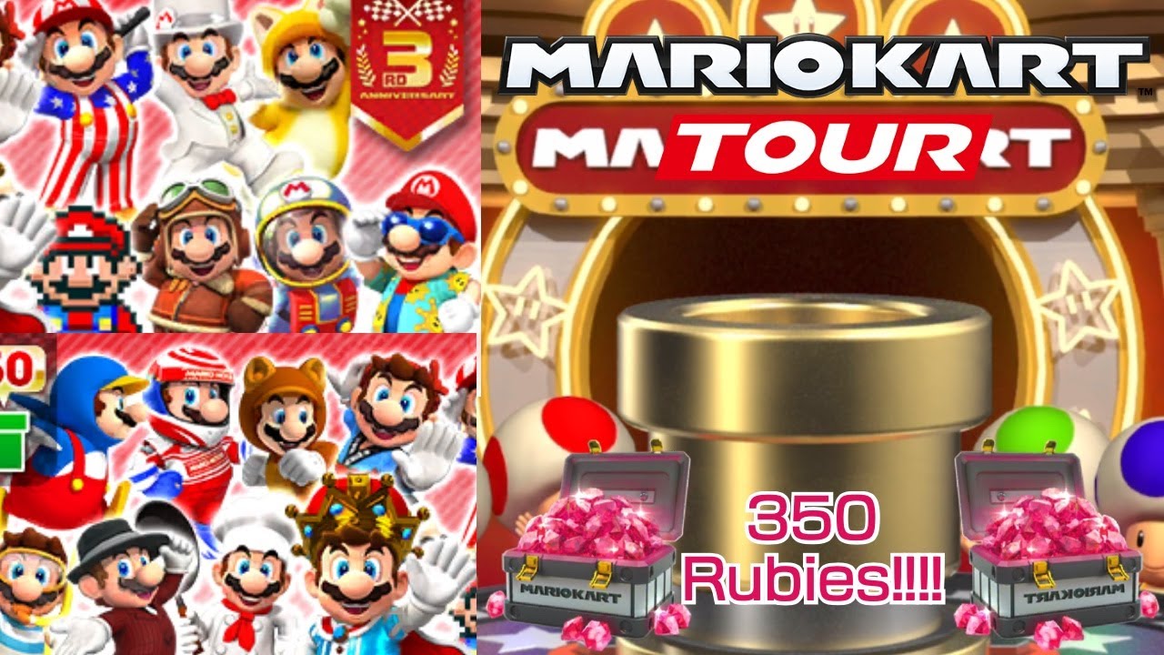 THE FINAL MARIO PIPE, 350 RUBIES SPENT!!!! | Mario Kart Tour