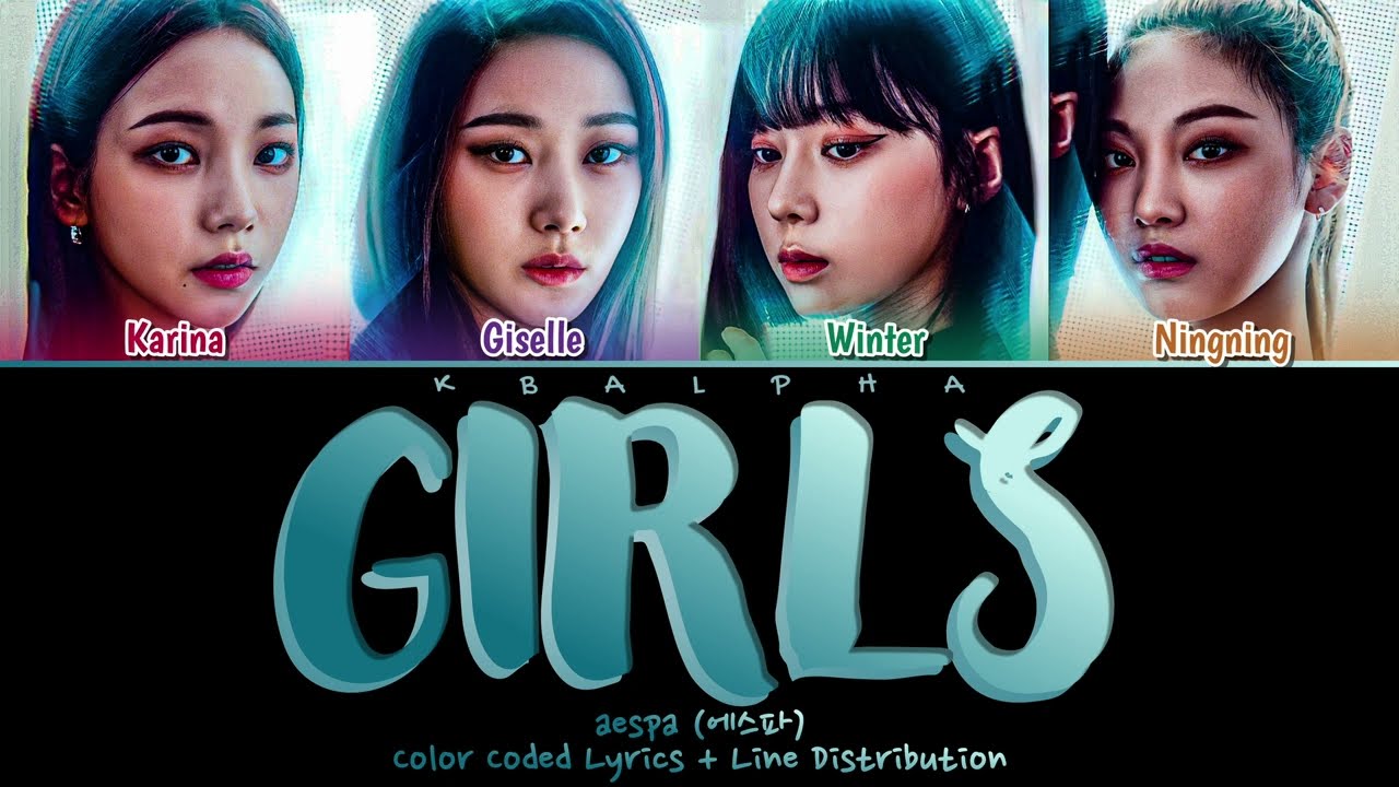 How would aespa sing 'The Girls' by KEP1ER (Color Coded Lyrics + Line distribution)