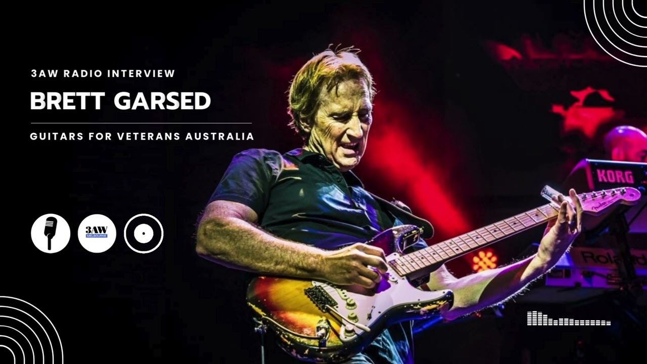 Australian Guitarist Brett Garsed Interview On 3AW Melbourne With Radio Host Peter 'Grubby' Stubbs