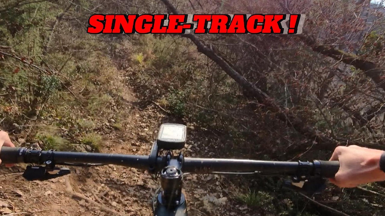 un pò di single track in mtb 🚵‍♂️💦