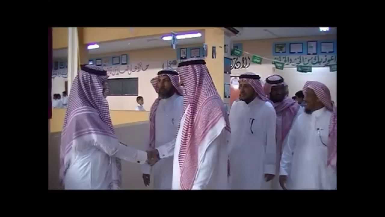 إفتتاح المعرض الفني بمتوسطة الأساملة