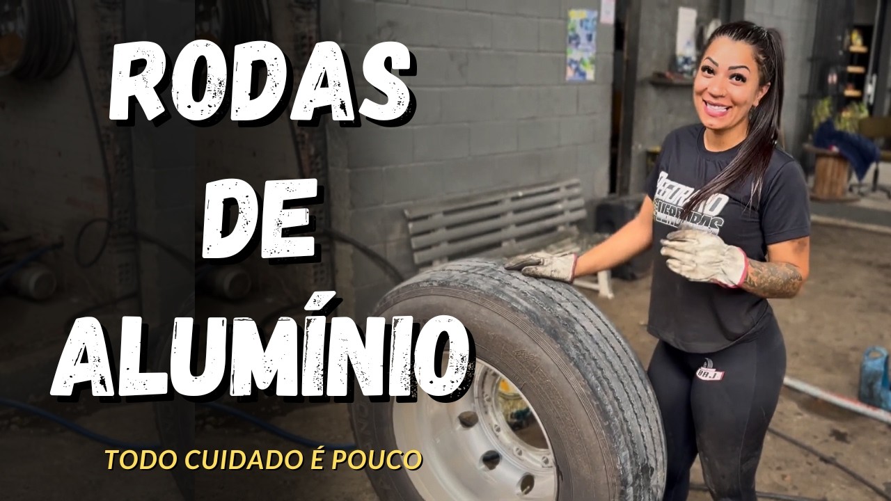 TODO CUIDADO PARA NÃO RISCAR A RODA DE ALUMÍNIO