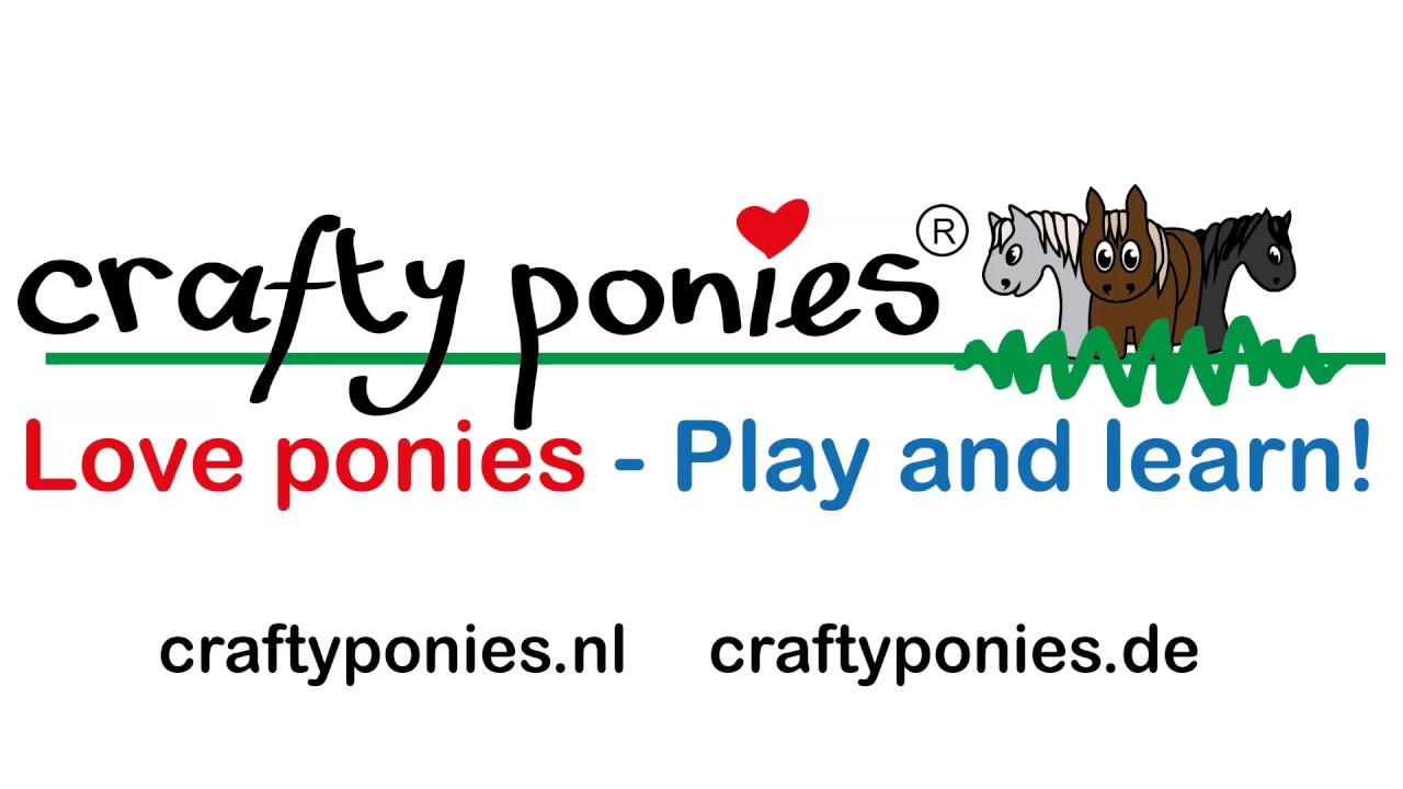 Crafty Ponies knuffelpaard Kuschelpferd