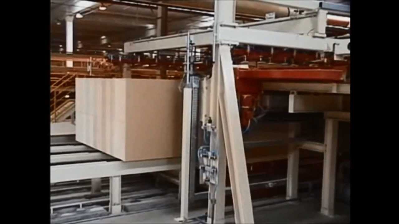 MAYER - Winkelanlage für Spanplattenindustrie