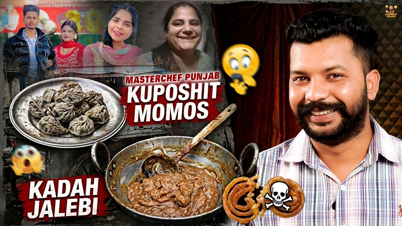 Popcorn De Laddu Te Kaposhit Momos? 😂 Blogger Recipes Roast | Mehakpreet muski, MeenuSeera Roast