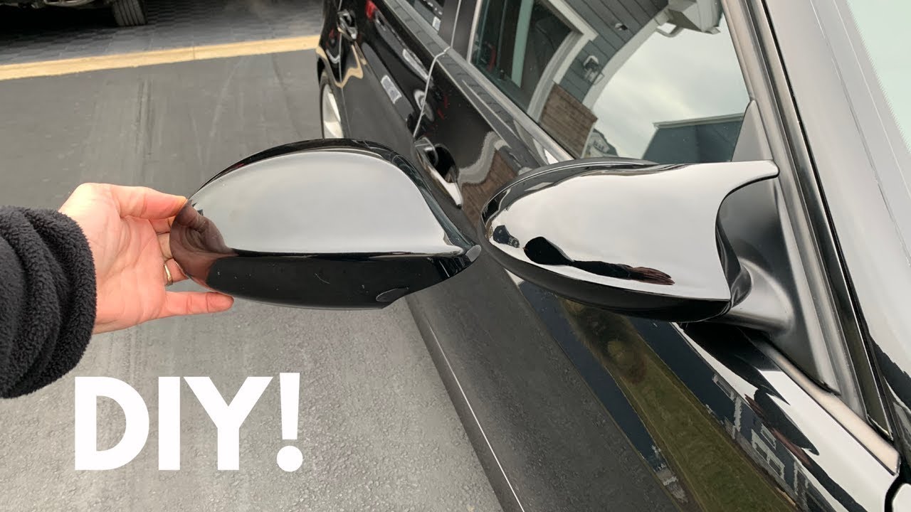 Корпус зеркала BMW M серии в моей установке на BMW 3 серии своими руками!